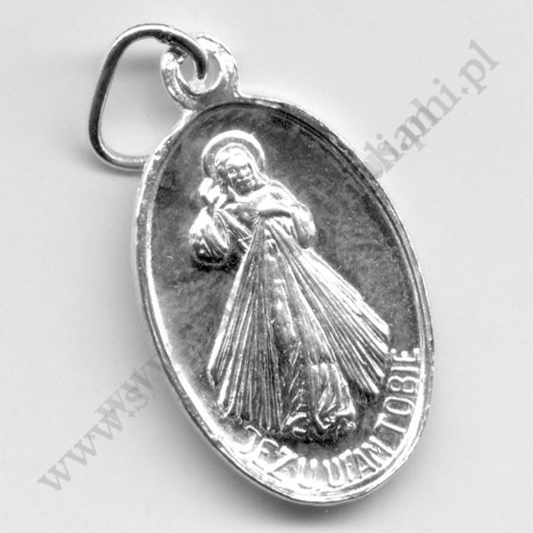 MEDALIK ŚW.FAUSTYNY - wys.1.7 cm
