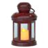 LAMPION RORATNI-ADWENTOWY BORDO - 86300
