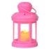 LAMPION RORATNI-ADWENTOWY RÓŻOWY - 82364