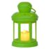 LAMPION RORATNI-ADWENTOWY ZIELONY  - 82365