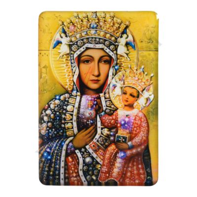 MATKA BOŻA CZĘSTOCHOWSKA - magnes format 5.5 x 8 cm - 8881