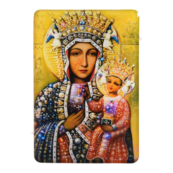 MATKA BOŻA CZĘSTOCHOWSKA - magnes format 5.5 x 8 cm - 8881