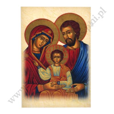 ŚWIĘTA RODZINA - obrazek 6.5 x 10 cm - paczka 100 szt. - 51003
