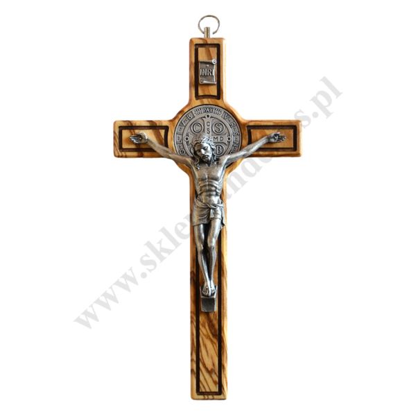 KRZYŻ ŚW. BENEDYKTA - wys. 19 cm - 3045