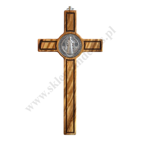 KRZYŻ ŚW. BENEDYKTA - wys. 19 cm - 3045