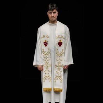 STUŁA KAPŁAŃŚKA - SERCE PANA JEZUSA - 85824