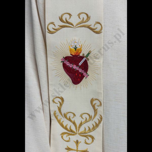 STUŁA KAPŁAŃŚKA - SERCE PANA JEZUSA - 85824
