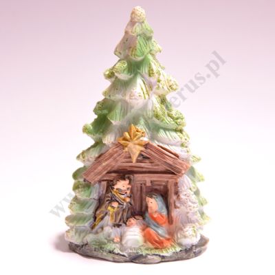 ŚWIĘTA RODZINA W CHOINCE - wys. 8 cm - 82732