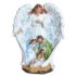 ŚWIĘTA RODZINA I ANIOŁ - wys. 12 cm - 10230