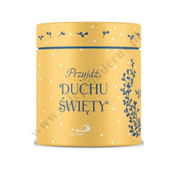 PRZYJDŹ DUCHU ŚWIĘTY - pudełko z modlitwami i cytatami - 47313