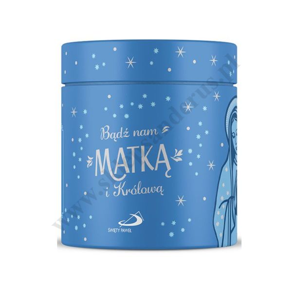 BĄDŹ NAM MATKĄ I KRÓLOWĄ - pudełko z modlitwami i cytatami - 47314
