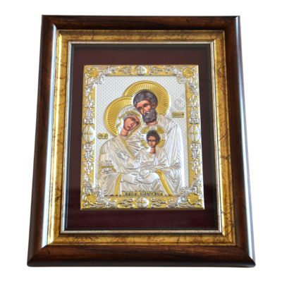 ŚWIĘTA RODZINA - ikona w ramce za szkłem 23.5 x 29.5 cm - 60288