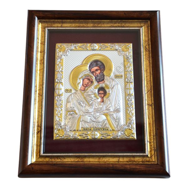 ŚWIĘTA RODZINA - ikona w ramce za szkłem 23.5 x 29.5 cm - 60288