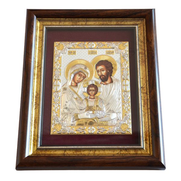 ŚWIĘTA RODZINA - ikona w ramce za szkłem 23.5 x 29.5 cm - 66211