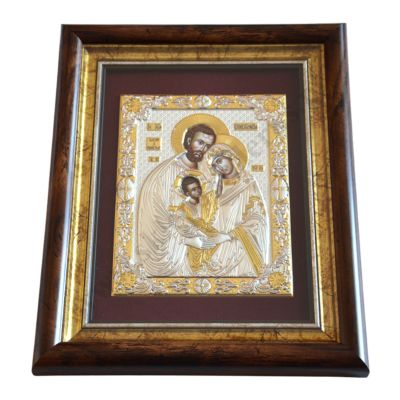 ŚWIĘTA RODZINA - ikona w ramce za szkłem 23.5 x 29.5 cm - 61900