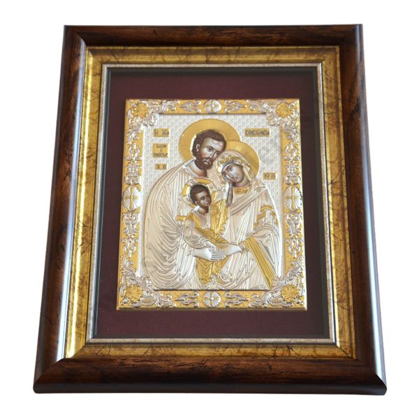 ŚWIĘTA RODZINA - ikona w ramce za szkłem 23.5 x 29.5 cm - 61900