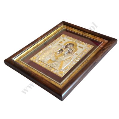 ŚWIĘTA RODZINA - ikona w ramce za szkłem 23.5 x 29.5 cm - 61900