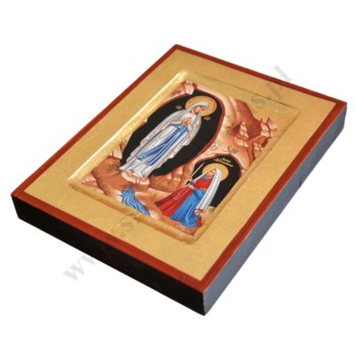 MATKA BOŻA LOURDES - ikona 14 x 18 cm - 83523