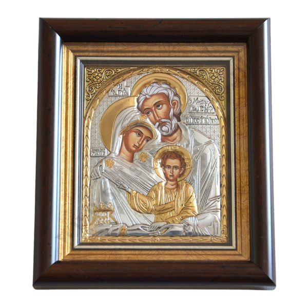 ŚWIĘTA RODZINA - ikona w ramce za szkłem 13 x 15 cm - 87702