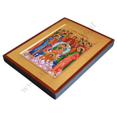 MATKA BOŻA LOURDES - ikona 18 x 23.5 cm - 2829