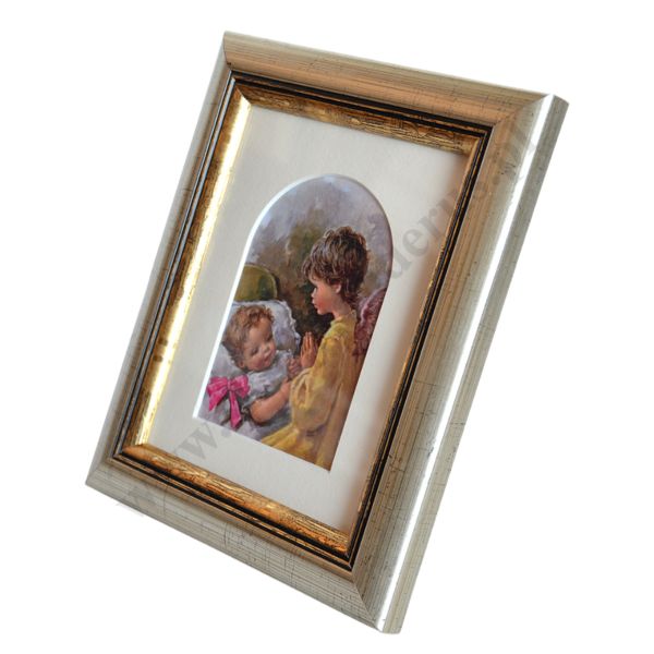 ANIOŁ STRÓŻ - obrazek 16.5 x 19.2 cm - 69160