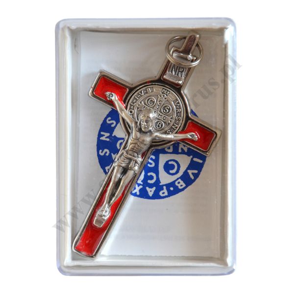 KRZYŻ ŚW. BENEDYKTA - wys. 7.8 cm - 88934