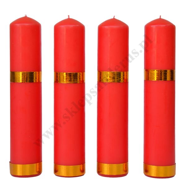 ŚWIECE ADWENTOWE - wys. 30 cm - 50663