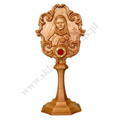 RELIKWIARZ DREWNIANY - ŚW. TERESA - 45062
