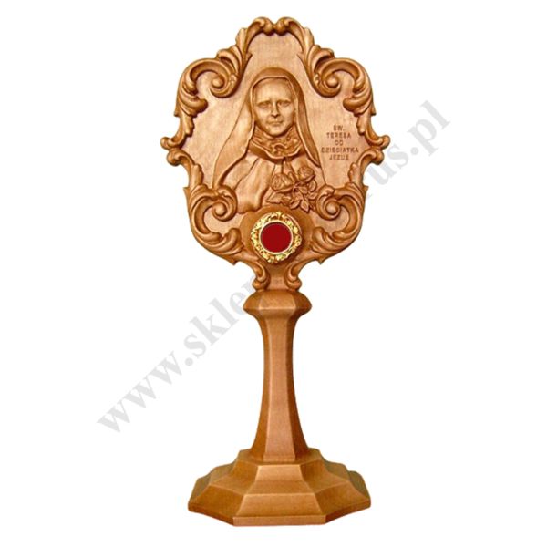 RELIKWIARZ DREWNIANY - ŚW. TERESA - 45062