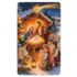 OBRAZEK KOLĘDOWY BROKAT - format 6.2 x 10.4 cm - PACZKA 100 szt. - 73330