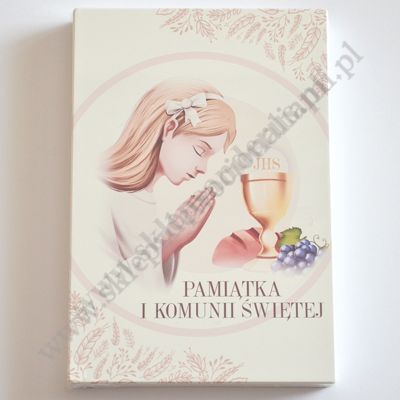 PAMIĄTKA I KOMUNII ŚWIĘTEJ - 13 x 19 cm - 10678