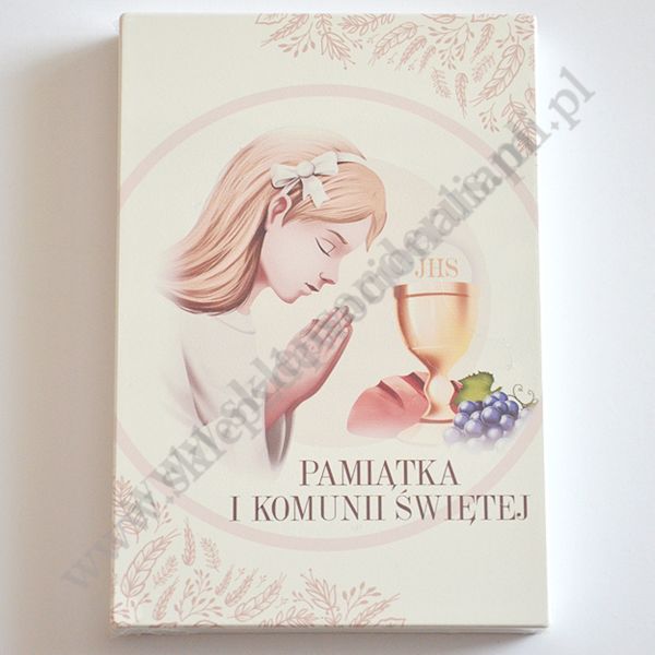 PAMIĄTKA I KOMUNII ŚWIĘTEJ - 13 x 19 cm - 10678