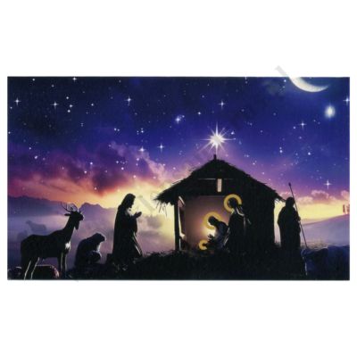 OBRAZEK KOLĘDOWY UV - FORMAT 11 x 6.5 cm - PACZKA 100 szt. - 30288