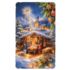 OBRAZEK KOLĘDOWY BROKAT - format 8.9 x 14.7 cm - PACZKA 100 szt. - 30167