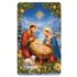 OBRAZEK KOLĘDOWY BROKAT - format 8.9 x 14.7 cm - PACZKA 100 szt. - 30169