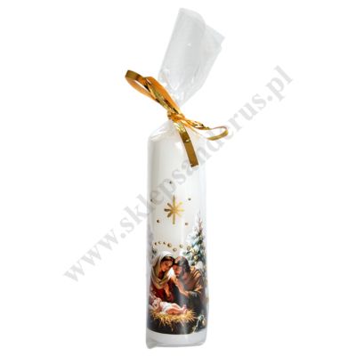 ŚWIECA ŚWIĄTECZNA - wys. 13 cm - 65880