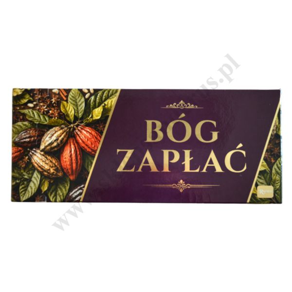 BÓG ZAPŁAĆ - GORZKA CZEKOLADA - 170 g - 53461