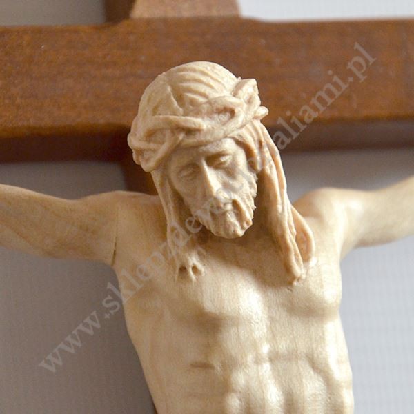 KRZYŻ DREWNIANY - wys.35 cm - 71234