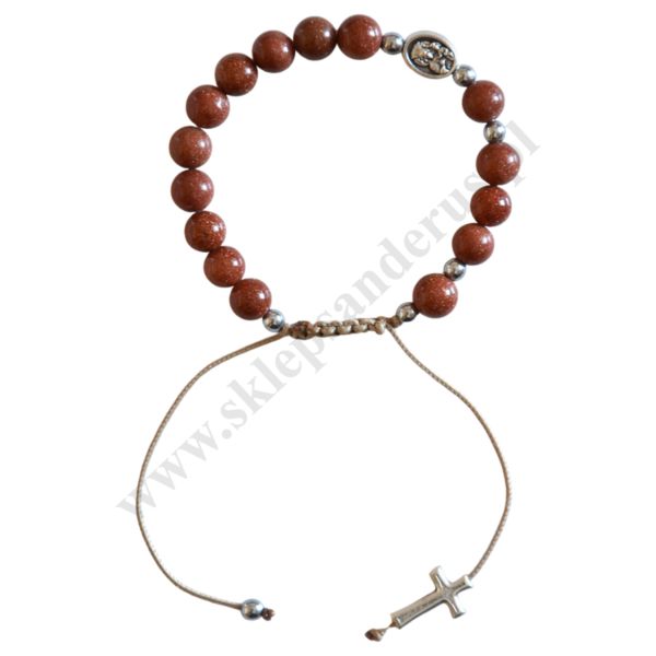 DZIESIĄTEK RÓŻAŃCA - bransoletka - 87720
