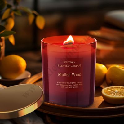 ŚWIECA ZAPACHOWA W SZKLE. MULLED WINE - 50815