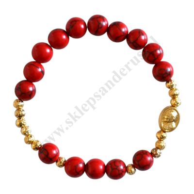 DZIESIĄTEK RÓŻAŃCA - bransoletka - 87725