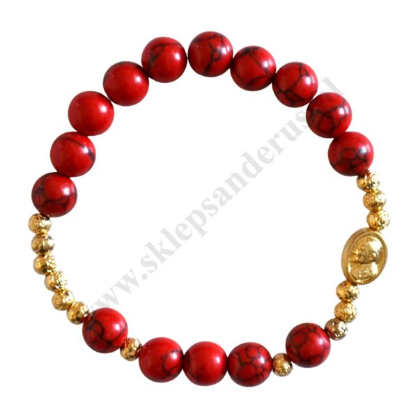 DZIESIĄTEK RÓŻAŃCA - bransoletka - 87725
