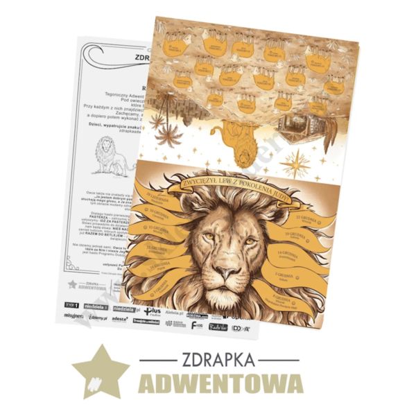 ZDRAPKA ADWENTOWA 2026 - kalendarz adwentowy - 69818