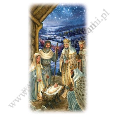 OBRAZEK KOLĘDOWY - UV - PACZKA 100 szt - 73372