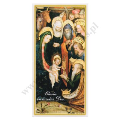 OBRAZEK KOLĘDOWY - format 7 x 14 cm - PACZKA 100 szt. - 51292