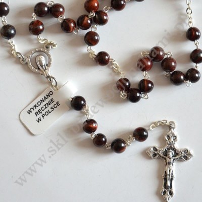 RÓŻANIEC KWARC BAWOLE OKO - 86829