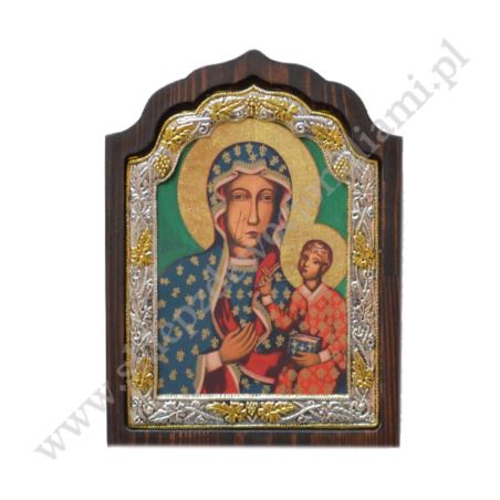 MATKA BOŻA CZĘSTOCHOWSKA - ikonka 13 x 17.5 cm - 51098