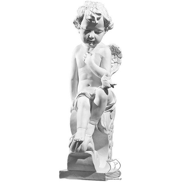 ANIOŁ Z GOŁĄBKIEM - figura 47 cm - 939