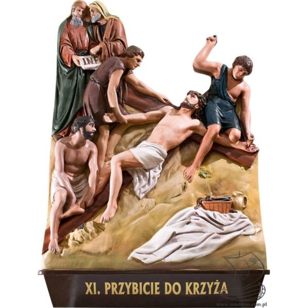 STACJE DROGI KRZYŻOWEJ - figura - 50 cm x 87 cm - 241 - 62356