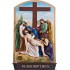 STACJE DROGI KRZYŻOWEJ - figura - 56 cm x 90 cm - 240 - 62344